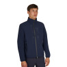 Veste Softshell Equestro homme logo au dos - Marine blazer
