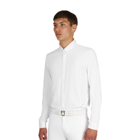 Polo de concours Equestro homme à col chemise