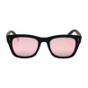 Lunettes de soleil de sport Equestro polarisées modèle Solana - Matt noir / noir