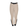 Pantalon Equestro femme taille haute logo en strass - Oxford tan