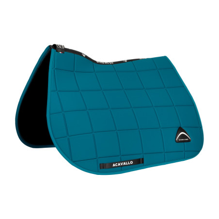 Tapis de selle de saut Acavallo en tissu technique à carreaux Sublime