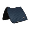 Tapis de dressage Acavallo Sublime en daim à rayures - Marine