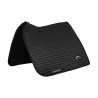 Tapis de dressage Acavallo Sublime en daim à rayures - Noir