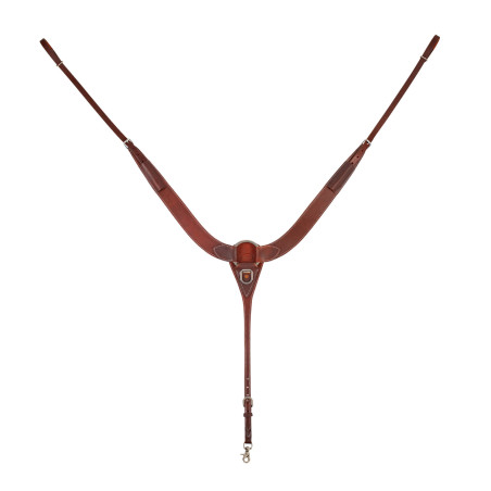 Collier de chasse Pool's western en cuir