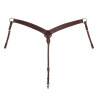 Collier de chasse western Pool's en cuir - Huilé
