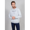 Sweat à capuche Harcour Swiss homme - Gris