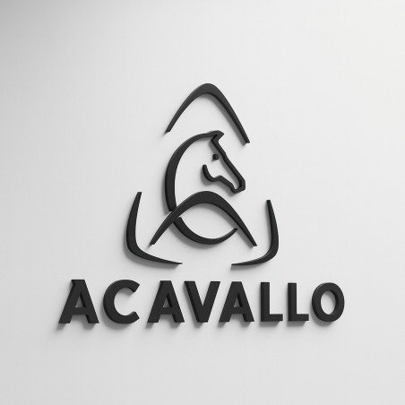 Logo contratto Acavallo présespacé pour mur h 35 cm