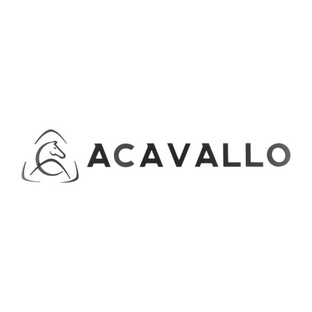 Logo adhésif mural Acavallo découpé