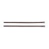 Laccioli éperons Pro-Light cuir intérieur nylon - Marron foncé