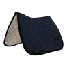 Tapis de dressage Equestro matelassé oignon - Marine blazer