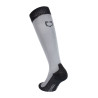 Chaussettes unisexes Equestro Basic en tissu technique - Brume portuaire / noir