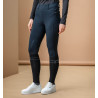 Pantalon Hybrid Horseware fond de peau brossé AA Fina femme - Noir