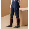 Legging enfant Horseware AA Alba brossé - Marine