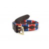 Ceinture Shires Drover Skinny Polo - Marine / rouge