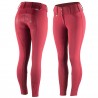 Pantalon Thermo Grand Prix Horze avec fond peau silicone femme - Rouge profond