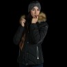 Parka femme Pakaa Flags & Cup - Noir
