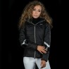 Parka imperméable femme Norola Flags & Cup - Noir