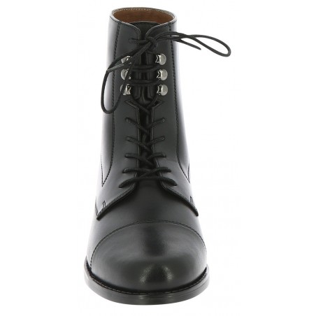 Boots Equithème Deauville à lacets Noir