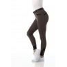 Pantalon Equithème Safir Marron / noir Pantalon Equithème Safir Marron / noir