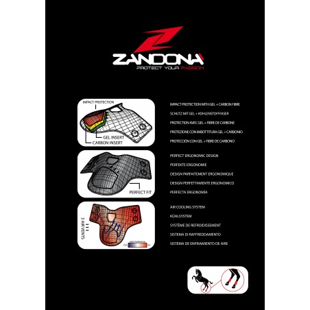 Protège-boulets Carbon Air Balance Zandona Marron