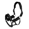 Licol Equestro en polypropylène avec rembourrage en mouton synthétique - Noir