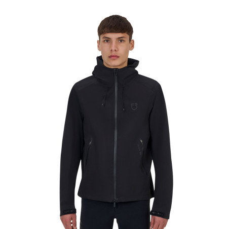 Veste Softshell homme Equestro Ridertechnology capuche