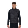 Veste sans manches homme Equestro Ridertechnology coutures thermosoudées - Noir
