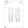 Legging Equestro femme full grip avec inserts perforés - Blanc