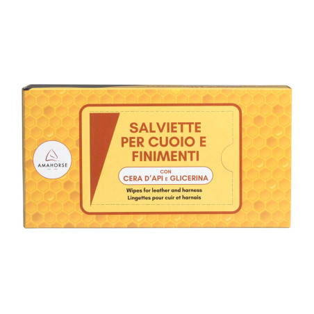 Lingettes pour cuir et sellerie Amahorse