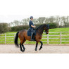 Tapis LeMieux Reflective Suede Dressage Square - Marine