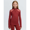 Sous-vêtement mesh Mia LeMieux Young Rider manches longues - Russet