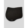 Tapis de saut blanc avec cristaux gunmetal Montar - Noir