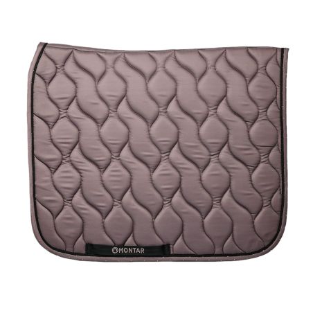 Tapis de dressage marron nougat avec cristaux Montar