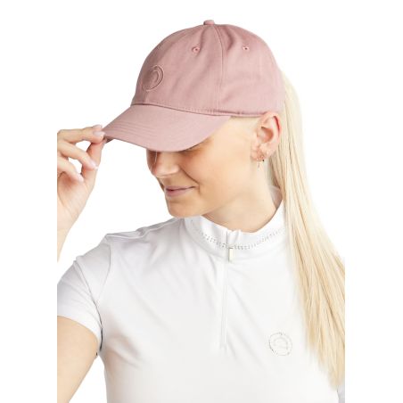 Casquette en coton Montar Bea avec logo brodé ton sur ton