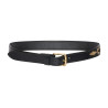 Ceinture HV Polo Chaya beads femme - Noir / doré