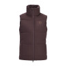 Doudoune sans manches Imperial Riding Chica femme - Chocolat