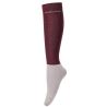 Chaussettes à paillettes Harcour Vaela par 2 - Aubergine