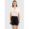Polo Harcour Babeth femme - Blanc