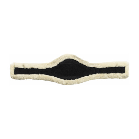 Mouton en fausse fourrure long pad interchangeable pour sangle longue en cuir Eskadron