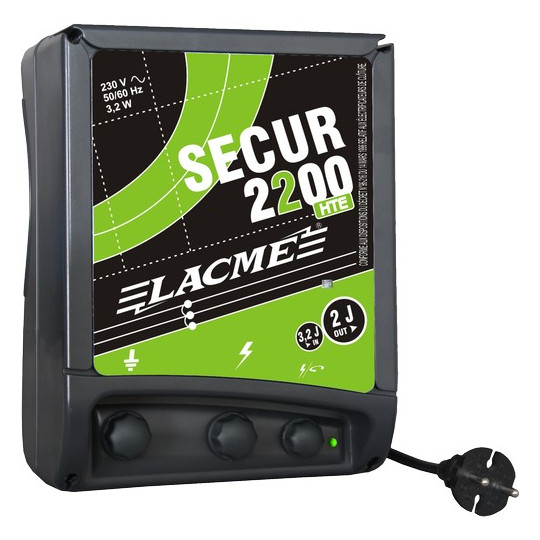 Secur 2200 De Lacmé - Clôture électrique, Electrificateur