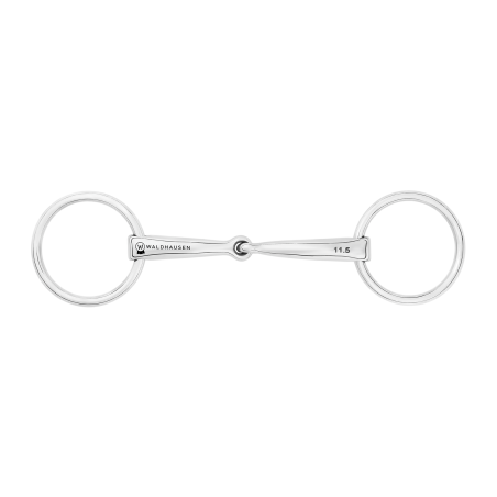Mors de filet pour poney brisure simple Waldhausen