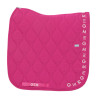Tapis Essentiel Dressage GEM - Rose magenta / logo blanc