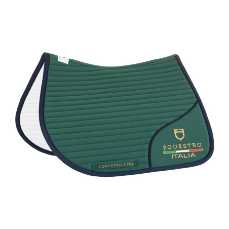 Tapis de saut avec logo brodé Equestro X Fise 100