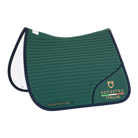 Tapis de dressage avec logo brodé Equestro X Fise 100