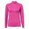 Tee-shirt manches longues Motion Mountain Horse femme - Rose