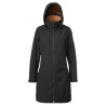Parka softshell Stella Mountain Horse - Noir onyx
