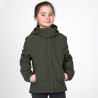 Manteau imperméable thermique Aubrion React jeune cavalier - Khaki