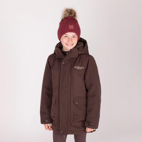 Manteau d’hiver Aubrion Equestrian jeune cavalier