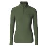 Polo Active Shirt Turtleneck Covalliero AH26 Femme - Vert forêt