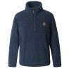 Sweat maille Teddy Covalliero AH26 femme - Marine foncé
